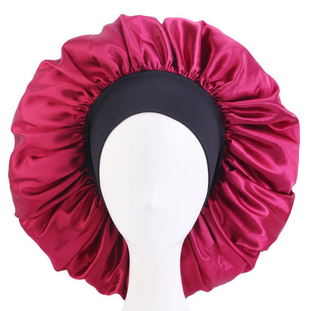 Solid Color Braid Bonnet
